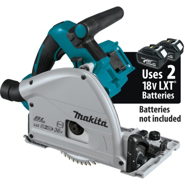 36V (18V X2) LXT® Brushless 6‑1/2" Plunge Circular Saw, AWS®