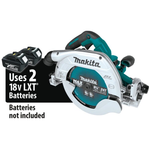 36V (18V X2) LXT® Brushless 9‑1/4” Circular Saw with Guide Rail Compatible Base, AWS® Capable