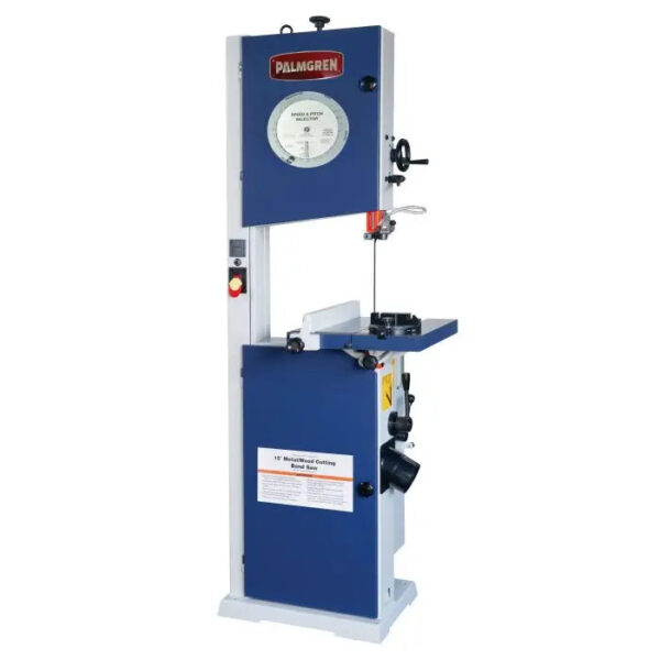 Vertical wood/metal band saw, 15" floor model