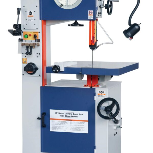 15" Variable Speed Vertical Band Saw W/Welder